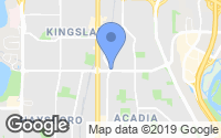 Map of Inglewood, AB