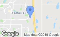 Map of Inglewood, AB