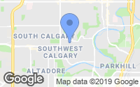 Map of Inglewood, AB