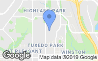 Map of Inglewood, AB