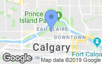 Map of Inglewood, AB
