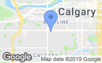 Map of Inglewood, AB