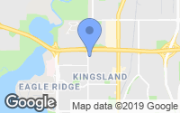 Map of Inglewood, AB