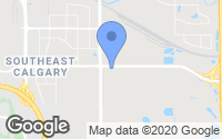 Map of Inglewood, AB