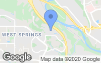 Map of Inglewood, AB