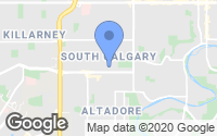 Map of Inglewood, AB