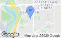 Map of Inglewood, AB