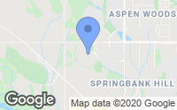Map of Inglewood, AB