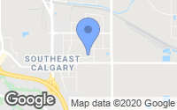 Map of Inglewood, AB