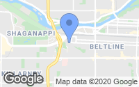 Map of Inglewood, AB