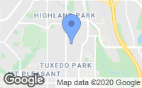 Map of Inglewood, AB