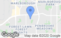 Map of Inglewood, AB