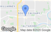 Map of Inglewood, AB